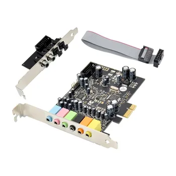 Karta dźwiękowa PCIe 7.1 CH HD Audio CM8828 Obsługuje 8-kanałowy dźwięk przestrzenny