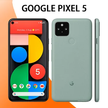 Smartfon Google Pixel 5 telefon komórkowy 6,0 cali OLED, 90 Hz, HDR10 + 1080 x 2340 pikseli, Snapdragon 765G 5G