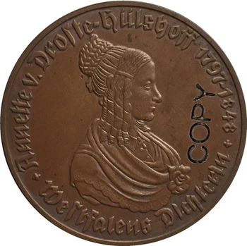 Kopia niemieckiej monety o nominale 500 marek 1923 roku